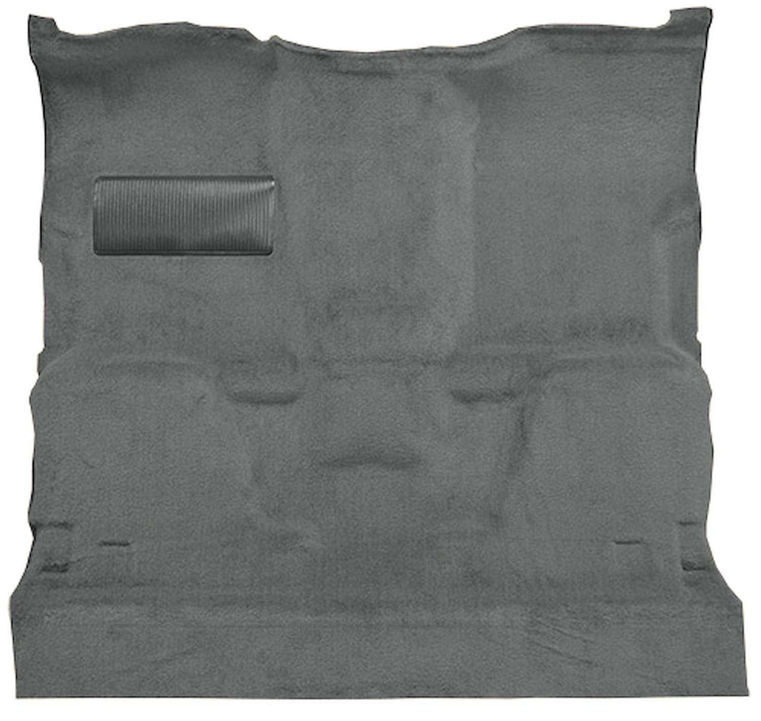 Molded Cut Pile Carpet for 1981-1986 GM C Series Regular Cab Trucks w/Automatic or 3-Speed [Mass Backing Dove Gray]