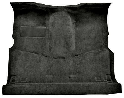 Molded Cut Pile Carpet for 1981-1986 GM C Series Regular Cab Trucks w/4-Speed [Mass Backing, Charcoal]