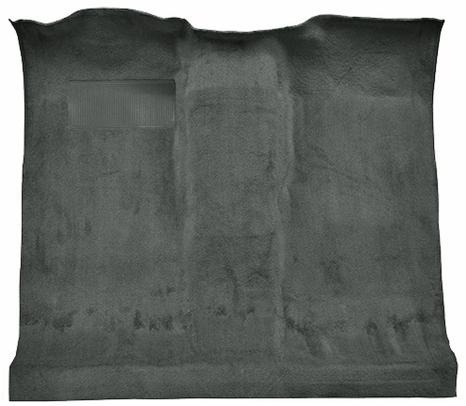 Molded Cut Pile Passenger Area Carpet for 1974-1977 Chevy Blazer, GMC Jimmy [OE-Style Jute Backing, 1-Piece, Dark Gray]