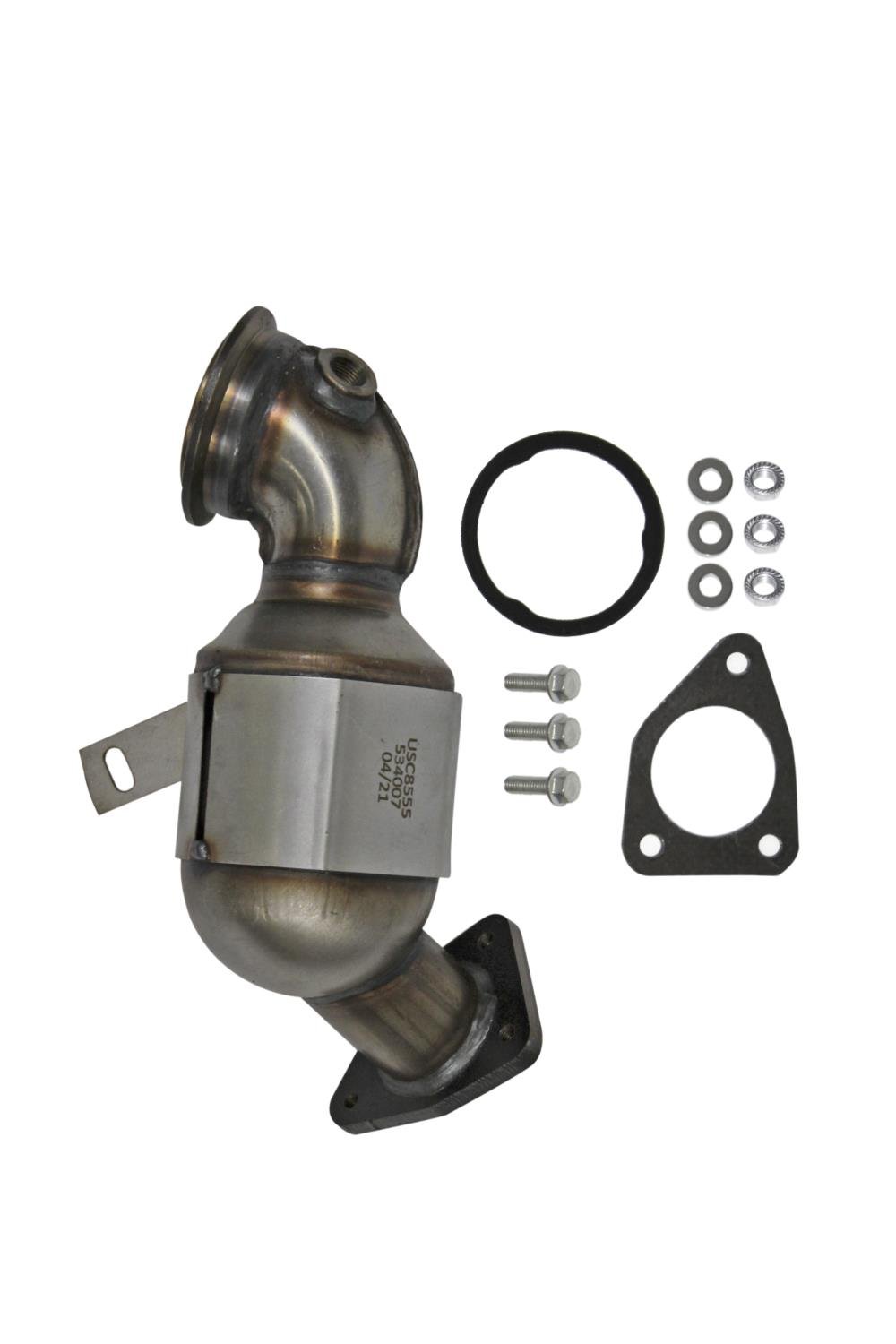 Catalytic Converter Fits 2013-2018 Buick Encore, Select 2011-2018 Chevy Cruze, Sonic, Trax w/1.4L 4 cyl. Eng. [Front]
