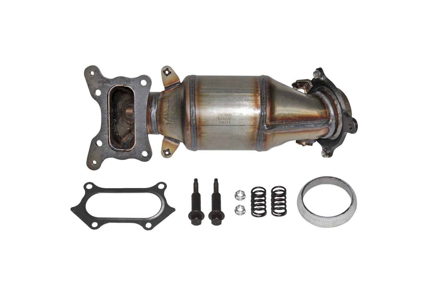 Catalytic Converter Fits 2009-2014 Acura TSX, 2008-2010 Honda Accord w/2.4L 4 cyl. Eng. [Front]
