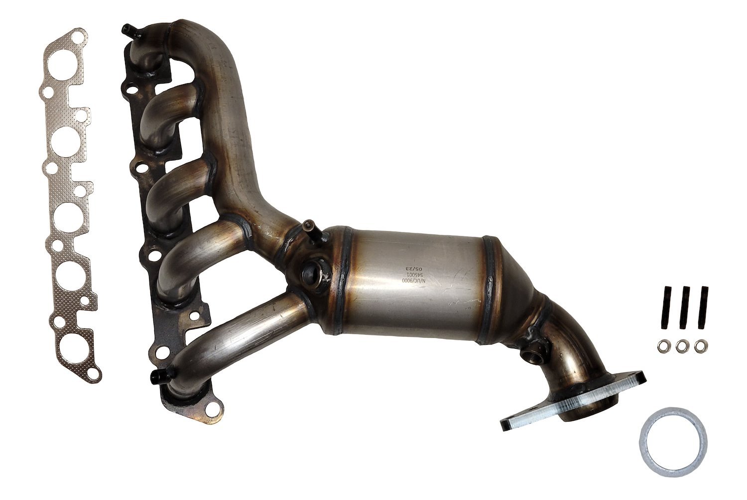 Catalytic Converter Fits 2010-2012 Chevrolet Colorado, 2007-2008 Hummer H3 & Isuzu i-370 w/3.5L I5 cyl. Eng. [Front]