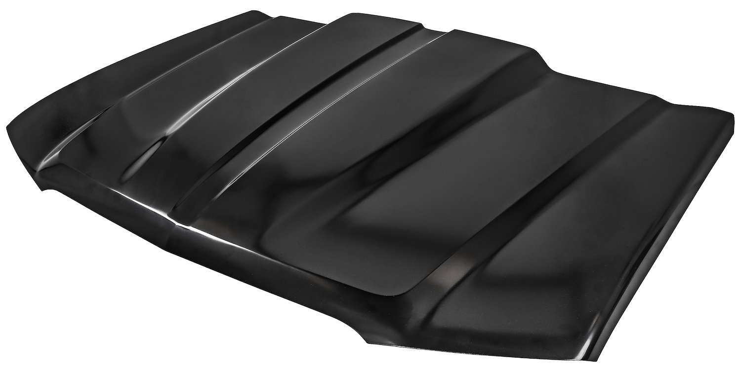 Cowl Induction Hood for 2003-2005 Chevy Silverado 1500/2500 Pickup Truck, 2002-2006 Chevy Avalanche 1500/2500 [Steel]