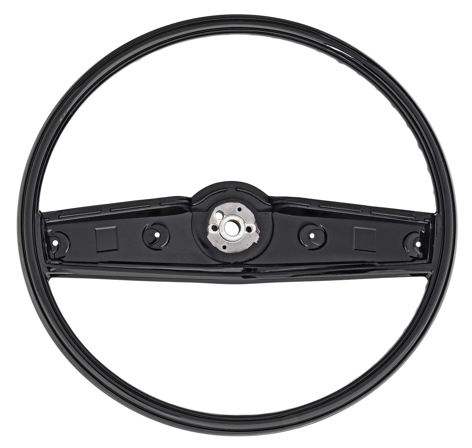 OE Style 2-Spoke Steering Wheel Fits Select 1969-1970 Chevrolet Models [Black]