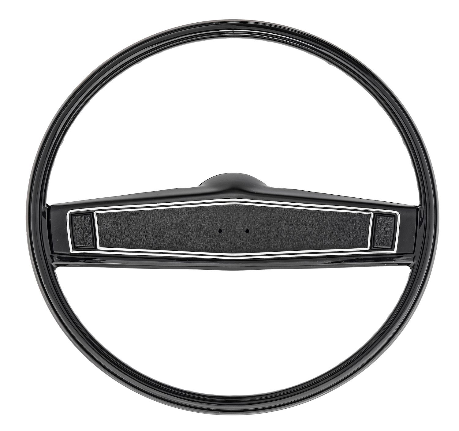 OE Style 2-Spoke Steering Wheel Kit Fits Select 1969-1970 Chevrolet Models [Black]