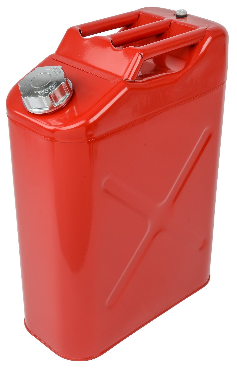 Jerry Can 5 Gallon Metal Red with Spout