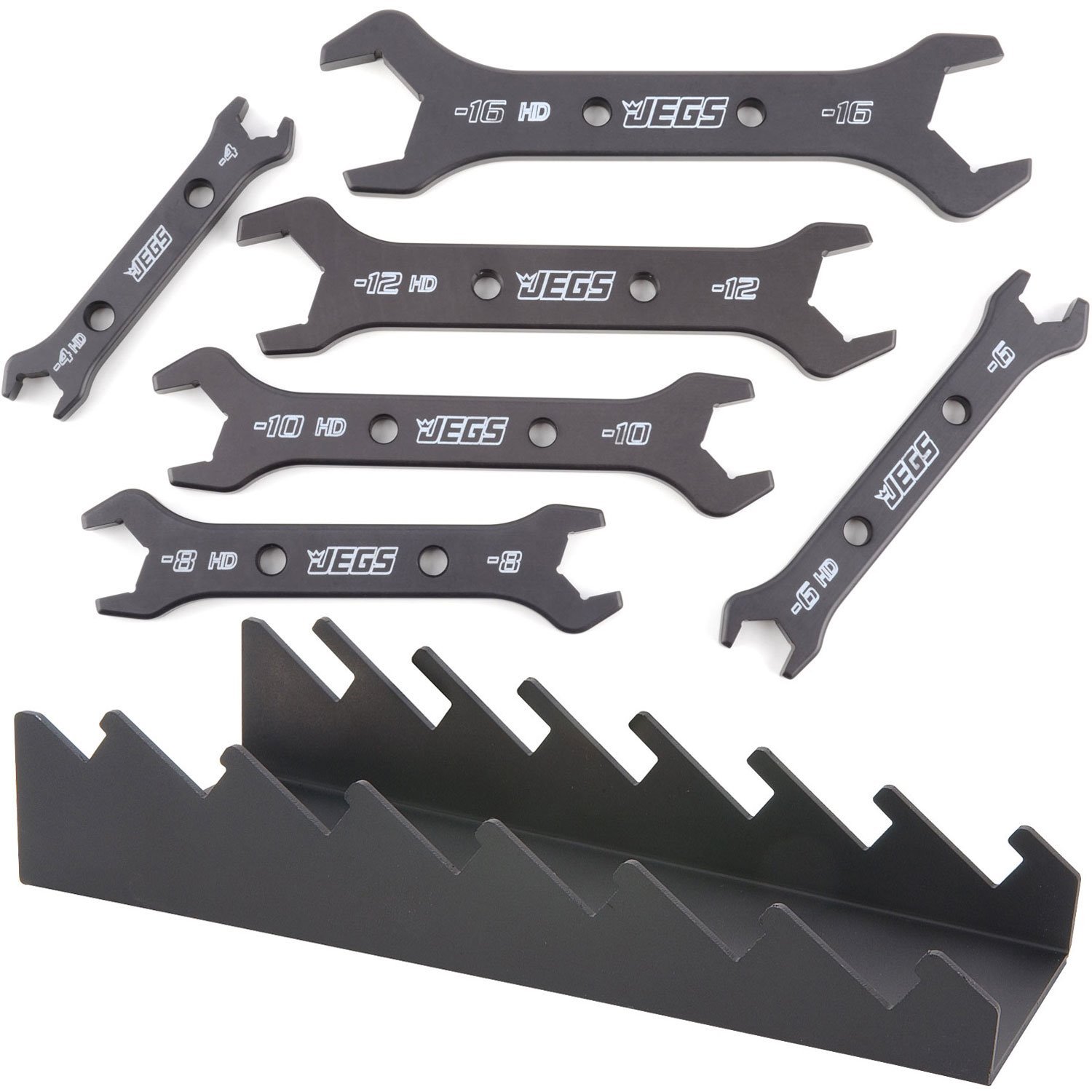 AN Combination Wrench Set with Wrench Rack