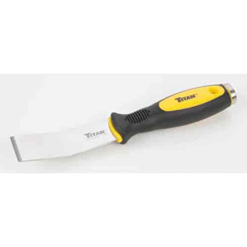 Rigid Chisel/Scraper 1-1/4" Wide Angled Blade