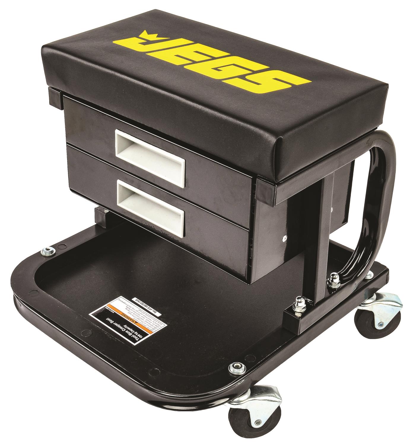 Mechanic Seat with Drawers and Tool Tray [300 lb. Capacity]