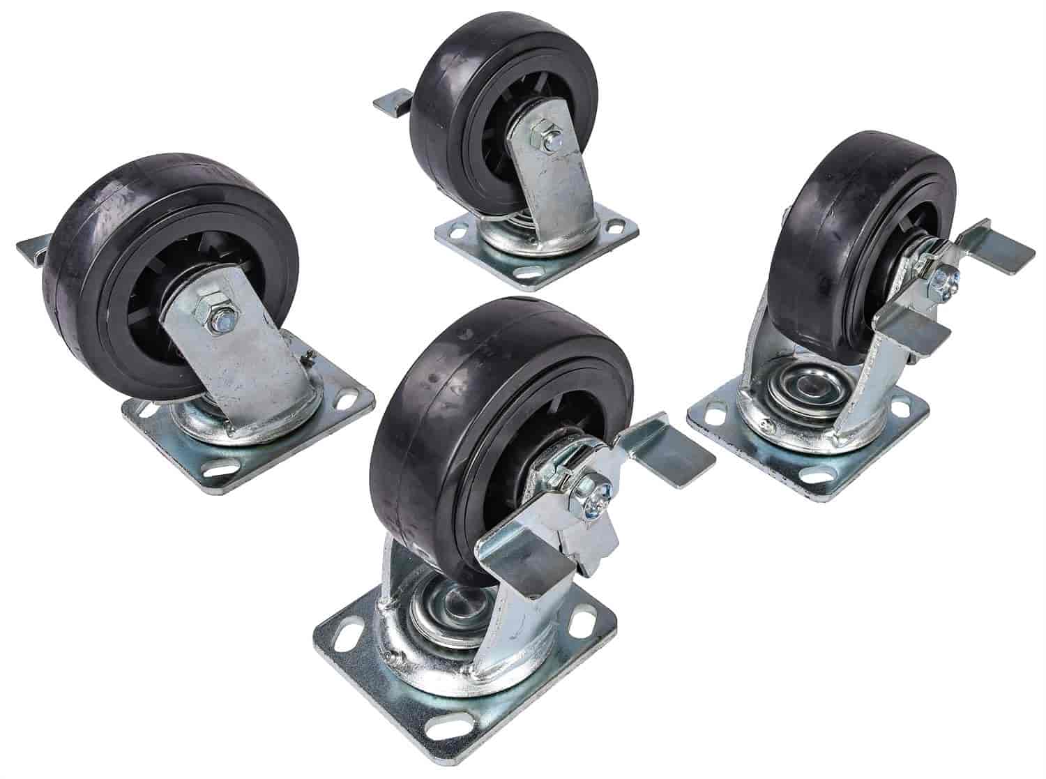 Replacement Swivel Caster Wheels Fits JEGS Adjustable Height Gantry Crane 1-Ton (555-81245)