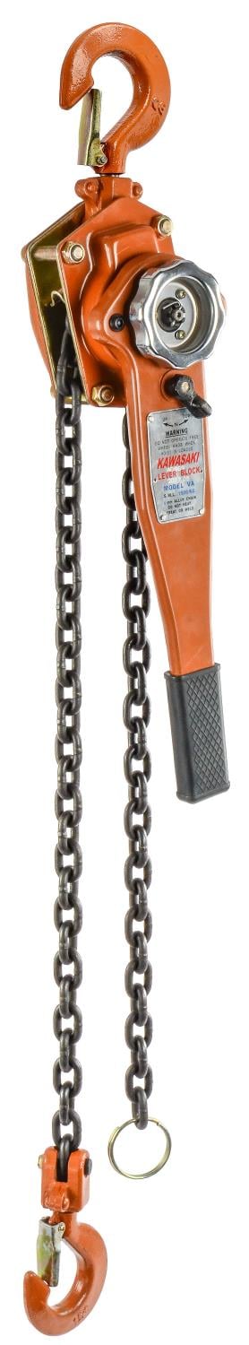 Lever Chain Hoist 1.5-Ton Capacity, 5 ft. Lift