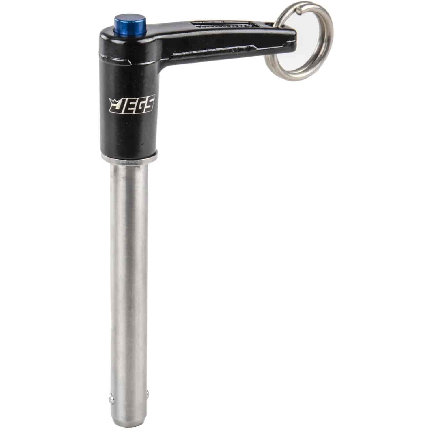 Push Button Quick Release Pin Shaft Size: 3/8"