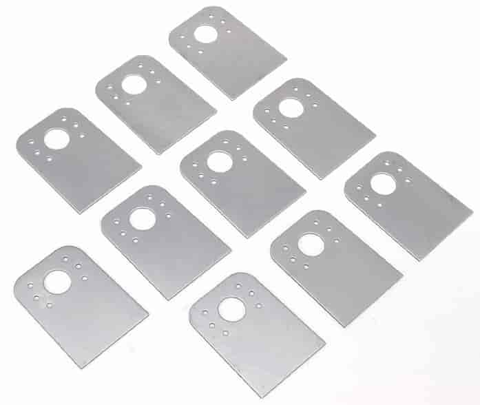 Flat Mounting Tabs For 5/16 in. and 3/8 in. Self-Ejecting Quarter-Turn Fasteners
