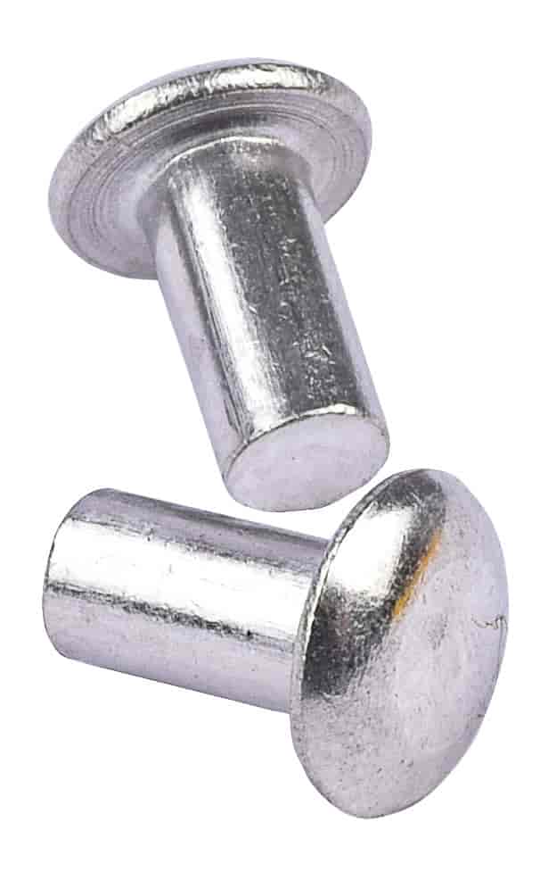 Low-Profile Domed Head Solid Rivets [1/8 in. Diameter]