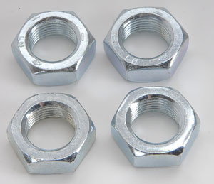 Zinc Plated Steel Jam Nuts 3/4"-16 LH