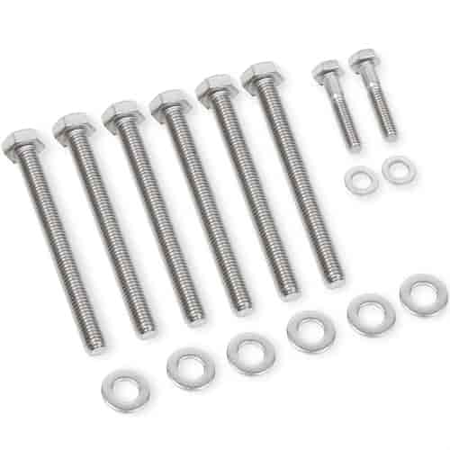 LS Water Pump Bolt Kit, Stainless Steel