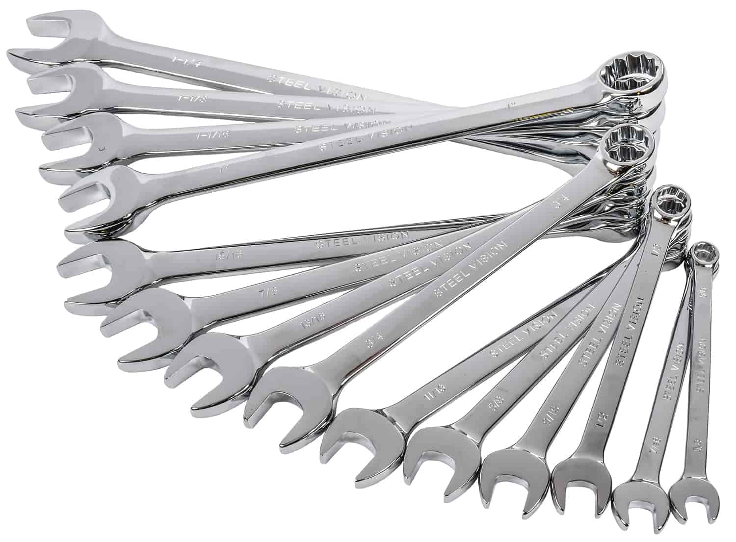 14-Piece SAE Combo Wrench Set