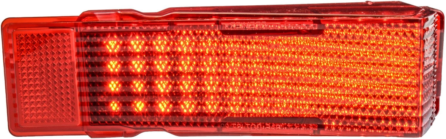 1968 Chevelle Style Tail Light Right Hand Side Red Lens LED