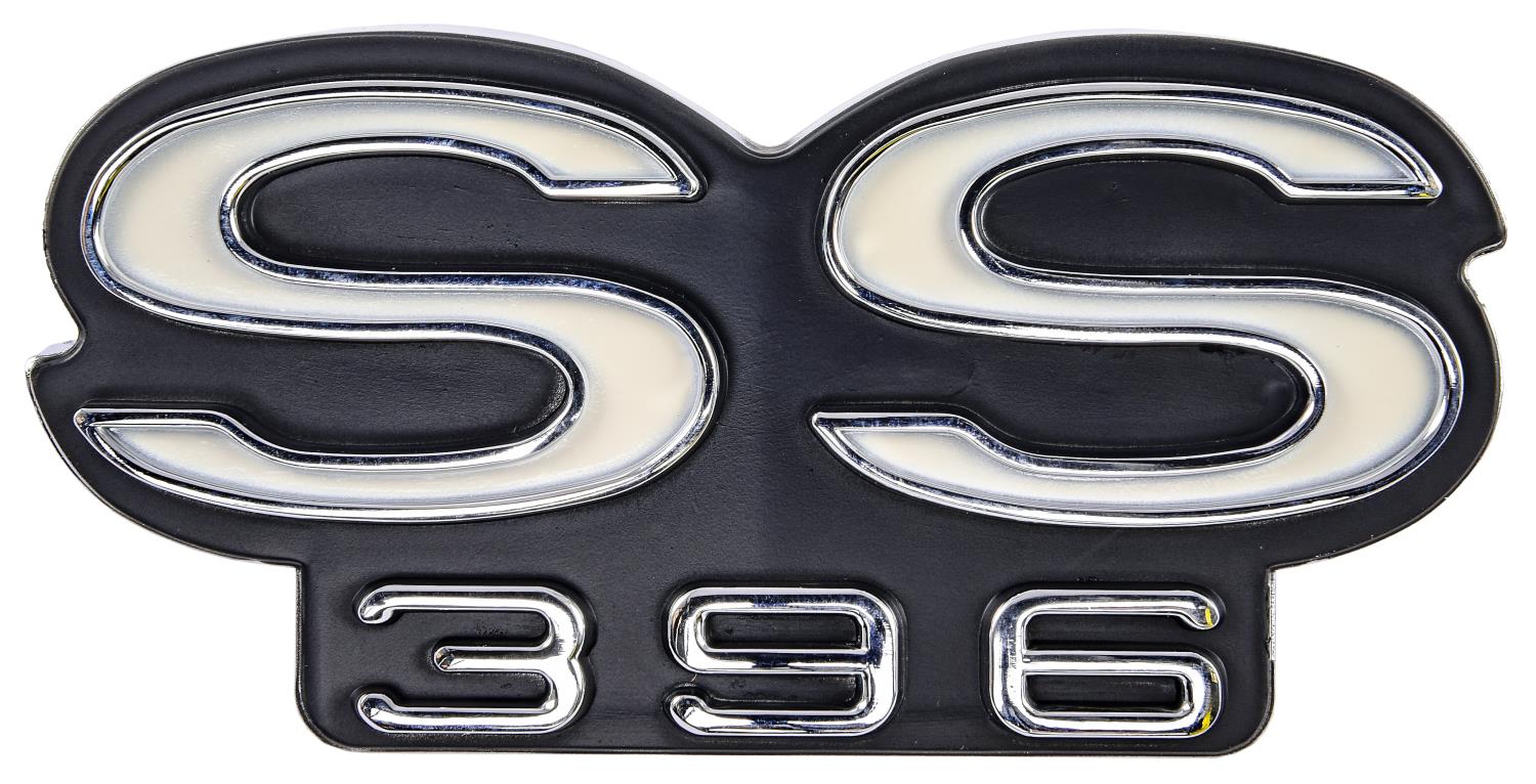 SS 396 Grille Emblem for 1969 Chevrolet Chevelle, El Camino SS 396