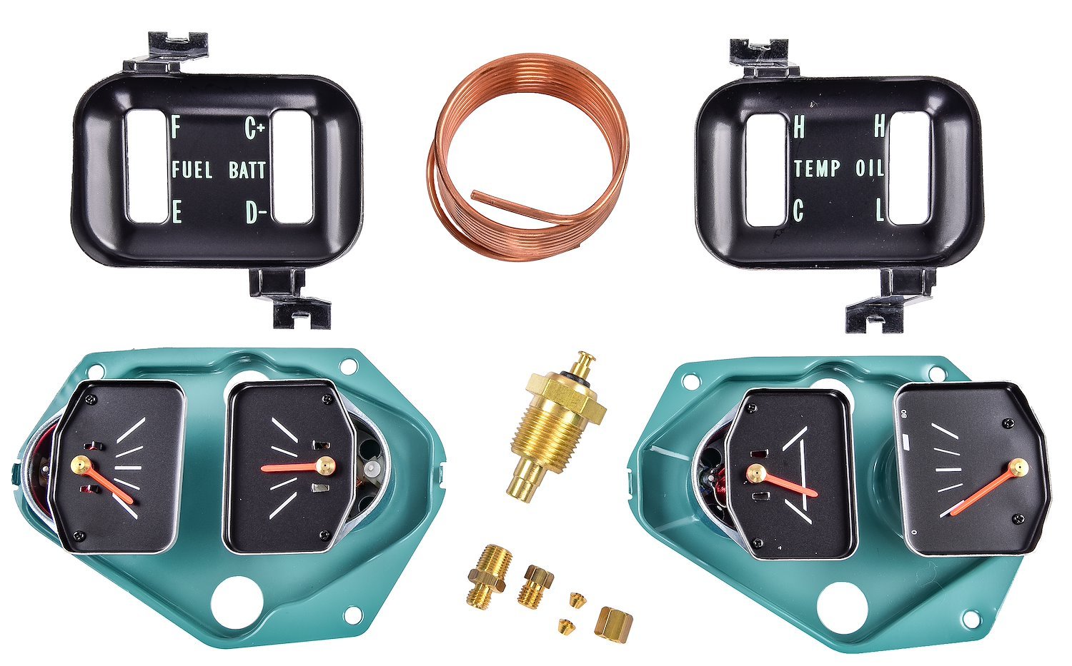 Gauge Conversion Kit with Ammeter for 1966-1967 Chevrolet Chevelle, El Camino