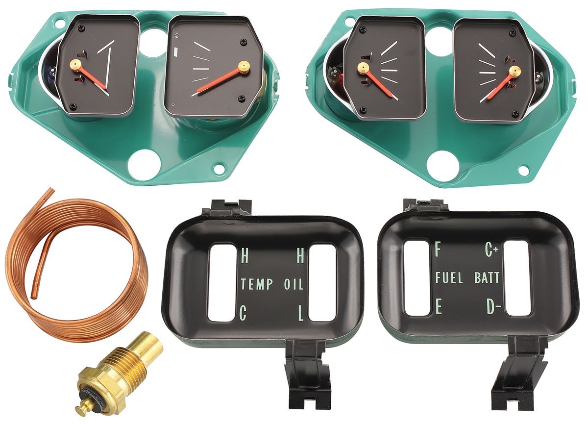 Gauge Conversion Kit with Voltmeter for 1966-1967 Chevrolet Chevelle, El Camino