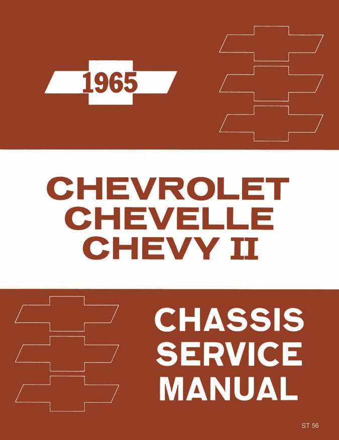 Chassis Service Manual for 1965 Chevrolet Full Size, Chevelle, El Camino, Malibu and Chevy II
