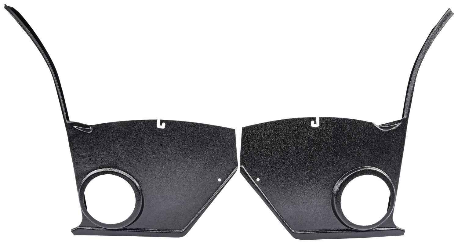 Interior Kick Panels for 1969 GM F-Body [With Cutout for 6 1/2 in. Round Speakers]
