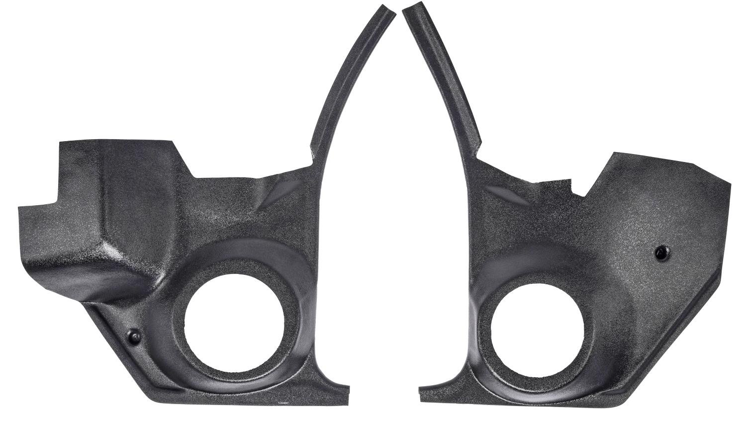 Interior Kick Panels for 1968-1972 Chevrolet, Buick, Oldsmobile, Pontiac Models With A/C [Cutouts for 6 1/2 in. Round Speakers]