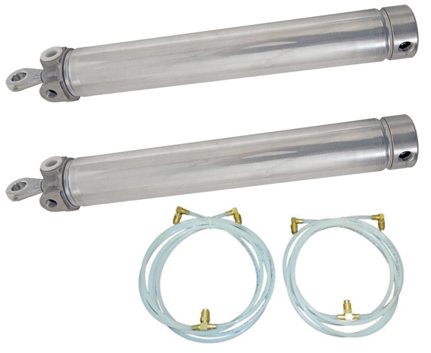 Convertible Top Cylinder & Hose Kit for 1964-1967 GM A-Body Convertibles [Sold as a Kit]