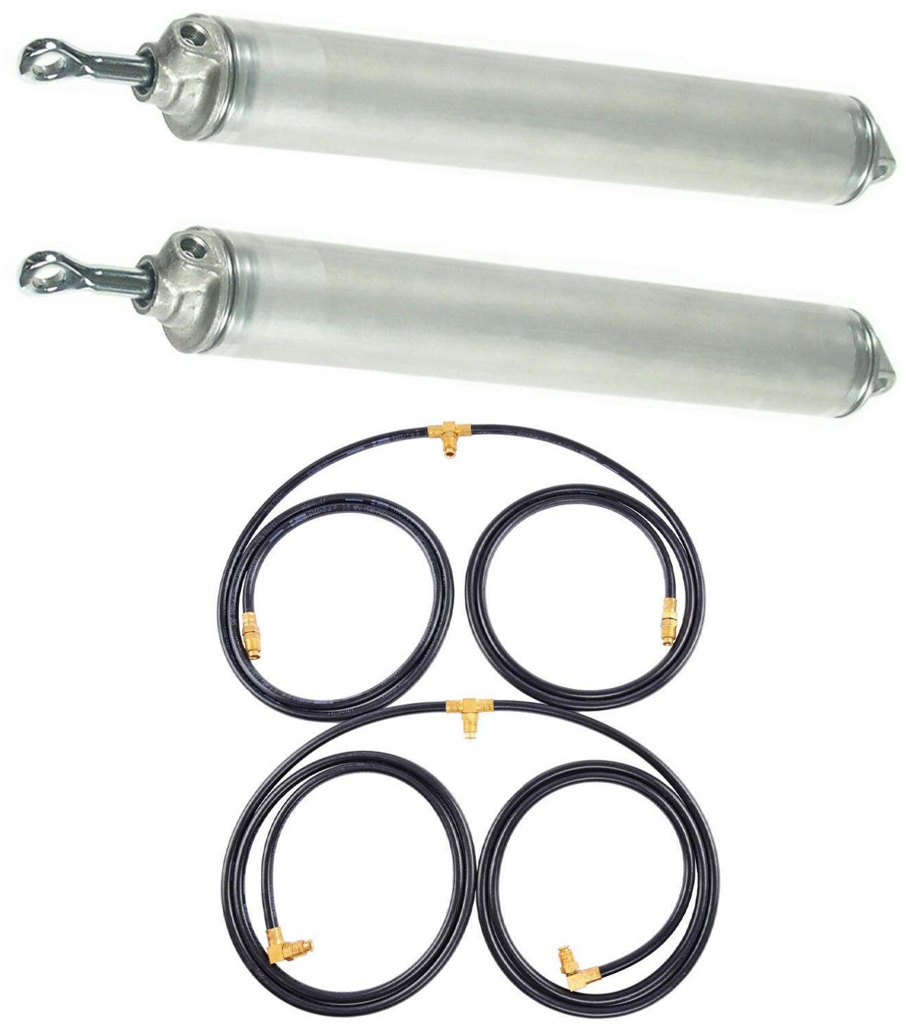 Convertible Top Cylinder & Hose Kit for 1958 Chevrolet, Pontiac Full-Size Convertibles [Sold as a Kit]