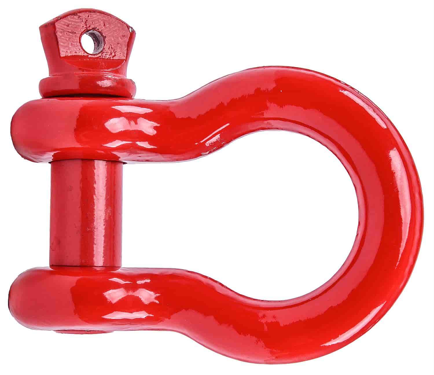 D-Ring Shackle 3/4 in. [Red Powder Coated]