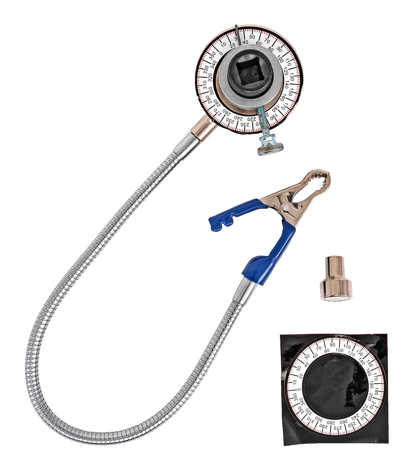 Torque Angle Gauge w/Flexible Clip Arm [1/2 in. Drive]