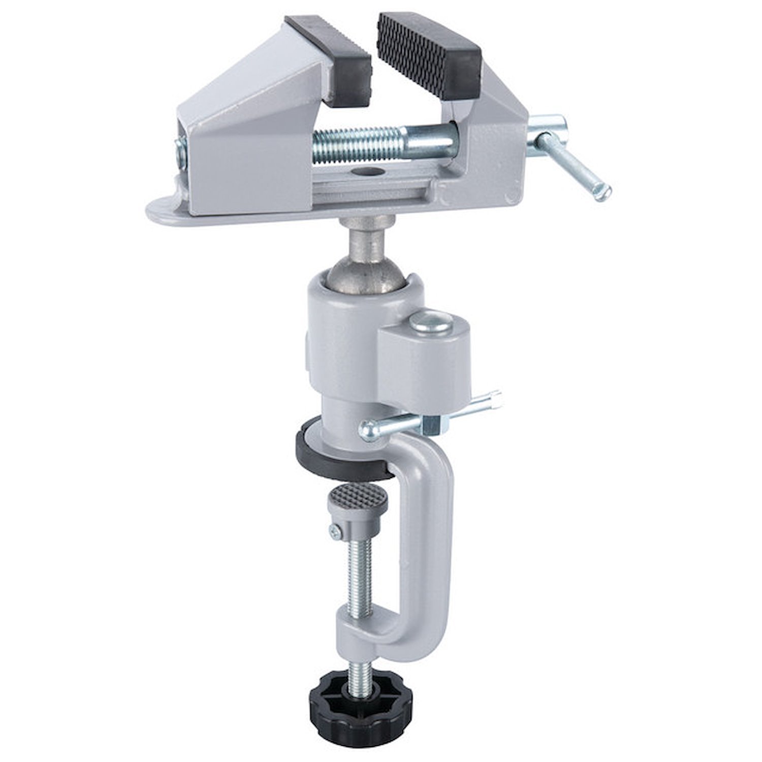 Portable 3 in. Clamp-On Table Vise