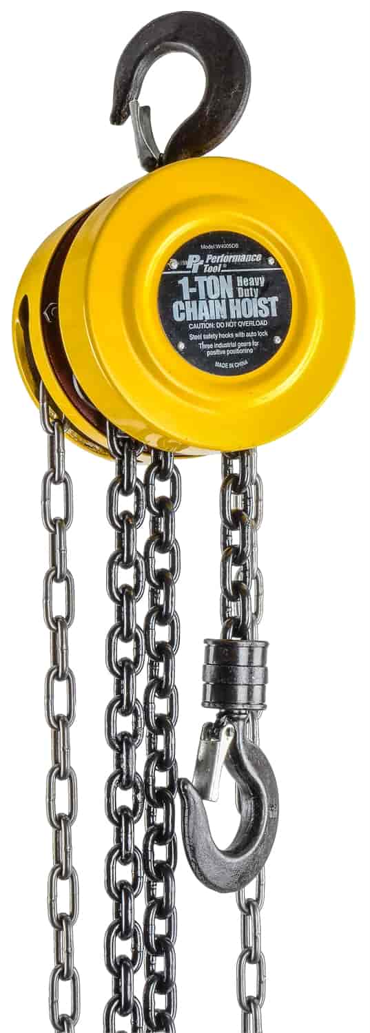 Chain Hoist 1-Ton Capacity, 8 ft. Lift