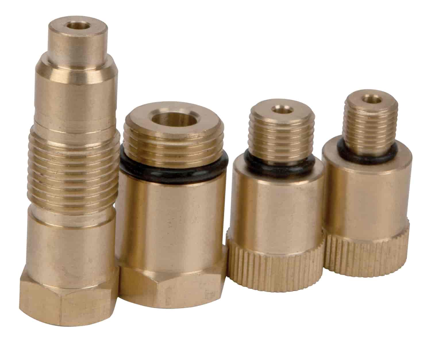Compression Tester Spark Plug Hole Adapters [Set of 4]