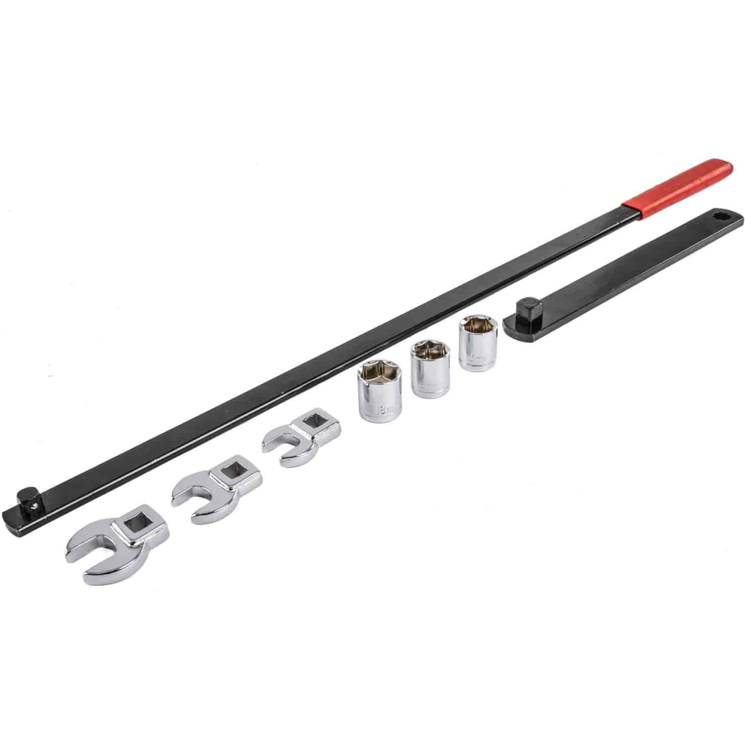 Serpentine Belt Tool Fits: (idler pulleys requiring) 15mm, 16mm or 18mm Hex Socket
