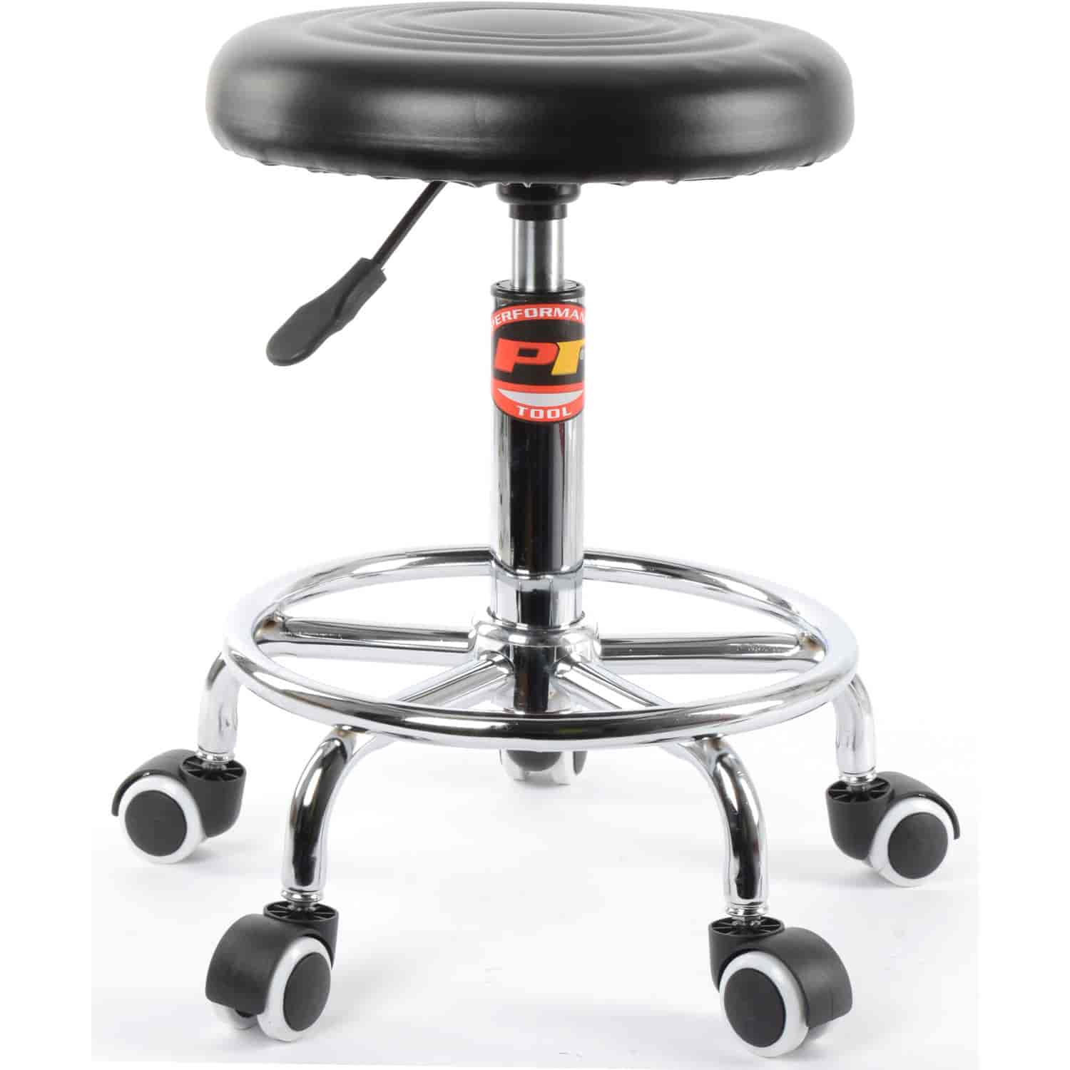 Pneumatic Rolling Stool 250 lb. Capacity Adjustable from 19 in. to 24 in.