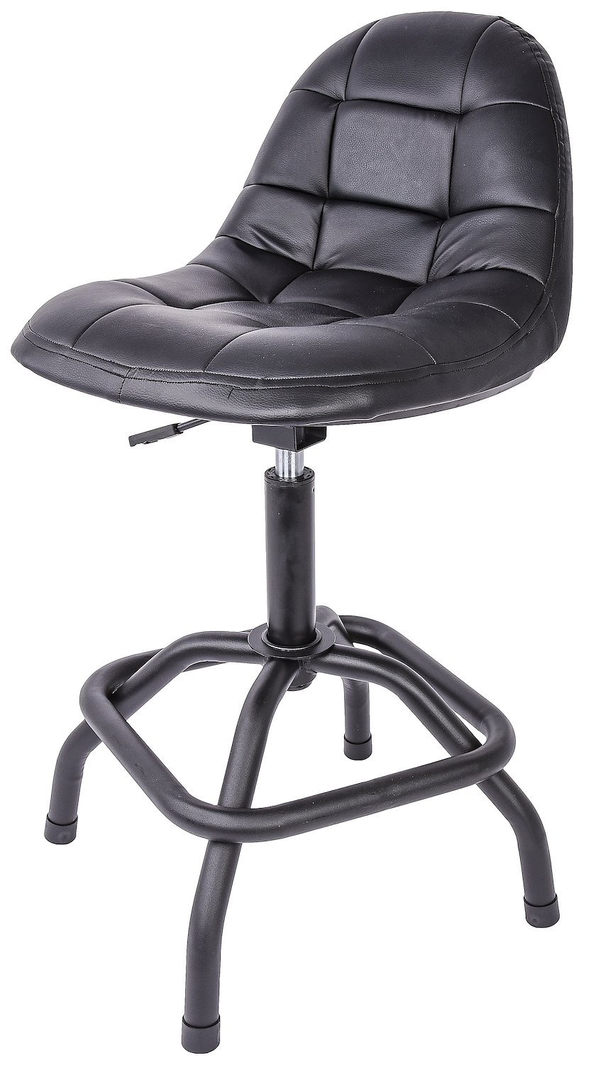 High-Back Pneumatic Swivel Stool Adjustable from 25 in. to 31 in. [330 lb. Weight Capacity]