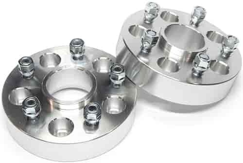 5- Lug Wheel Spacers [1.5 in.] for 2007-2018 Jeep Wrangler JK 4WD, 5 x 5 in. Bolt Pattern