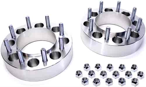 8-Lug Wheel Spacers [2 in. Thick] for 2003-2019 Ford F250, F350 4WD 8 x 170 mm Bolt Pattern