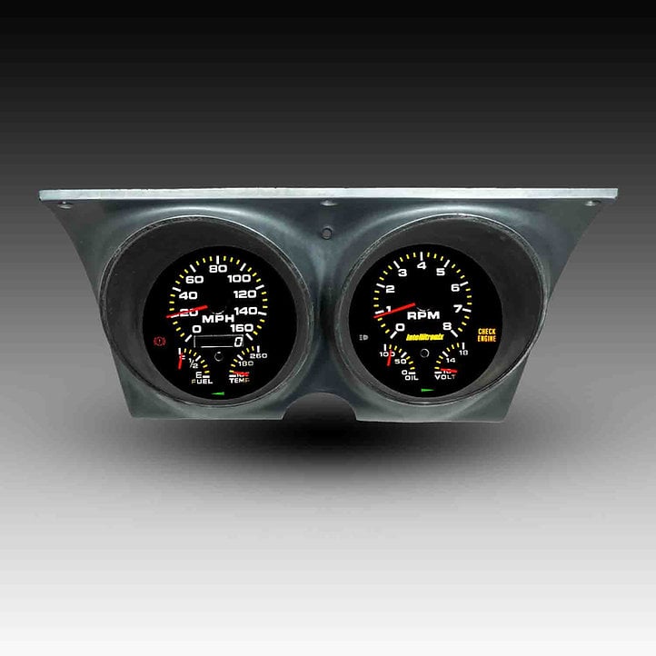 AP4000-S9020 Analog Replacement Gauge Panel w/GPS Sending Unit for 1967-1968 Chevy Camaro, 1967-1968 Pontiac Firebird