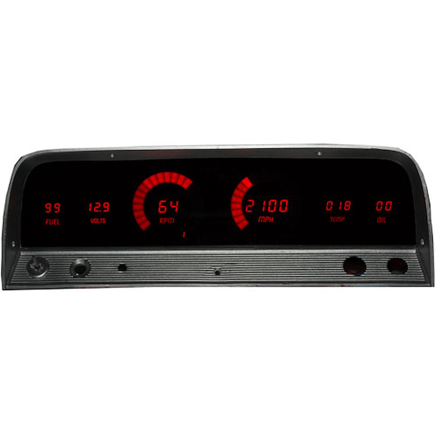 DP6002R LED Digital Replacement Gauge Panel 1964-1966 Chevy Truck