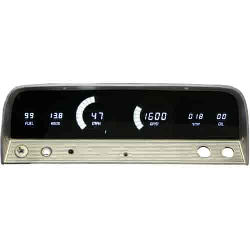 LED Digital Replacement Gauge Panel 1964-1966 Chevy Truck