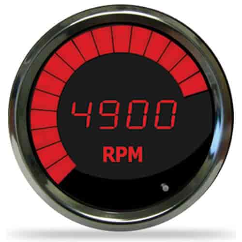 3-3/8 in. LED Digital Tachometer 0-9900 rpm