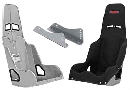 55 Series Aluminum Pro Street Drag Seat Kit - 16 in. Hip
