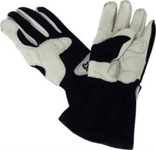 RACING GLOVES BLK SMALL