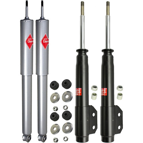 Gas-a-Just Shock and Excel-G Strut Kit Fits 1983-86 Ford Mustang GT Includes: