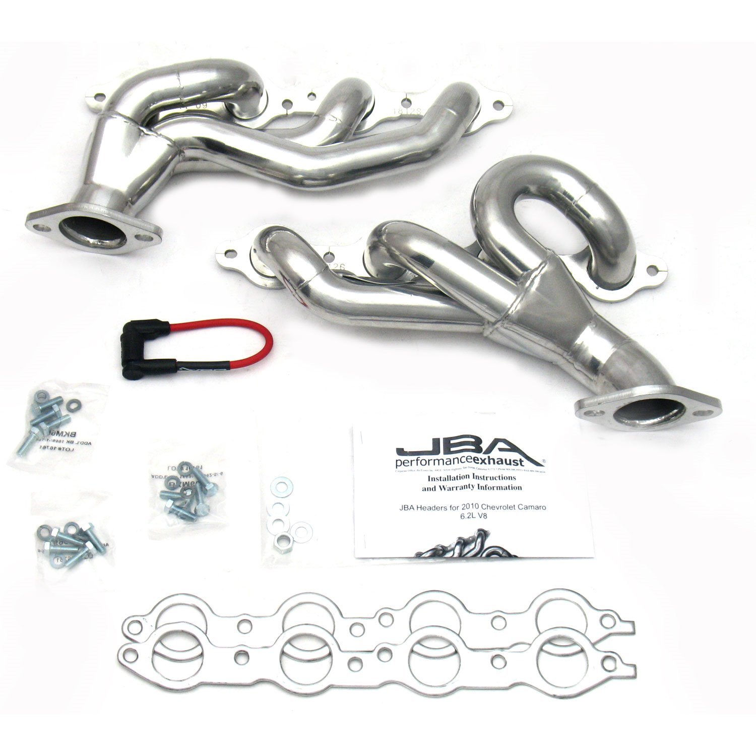 Performance Exhaust 1813SJS Header Shorty Stainless Steel 2014-2016 Chevy SS 6.2L Silver Ceramic