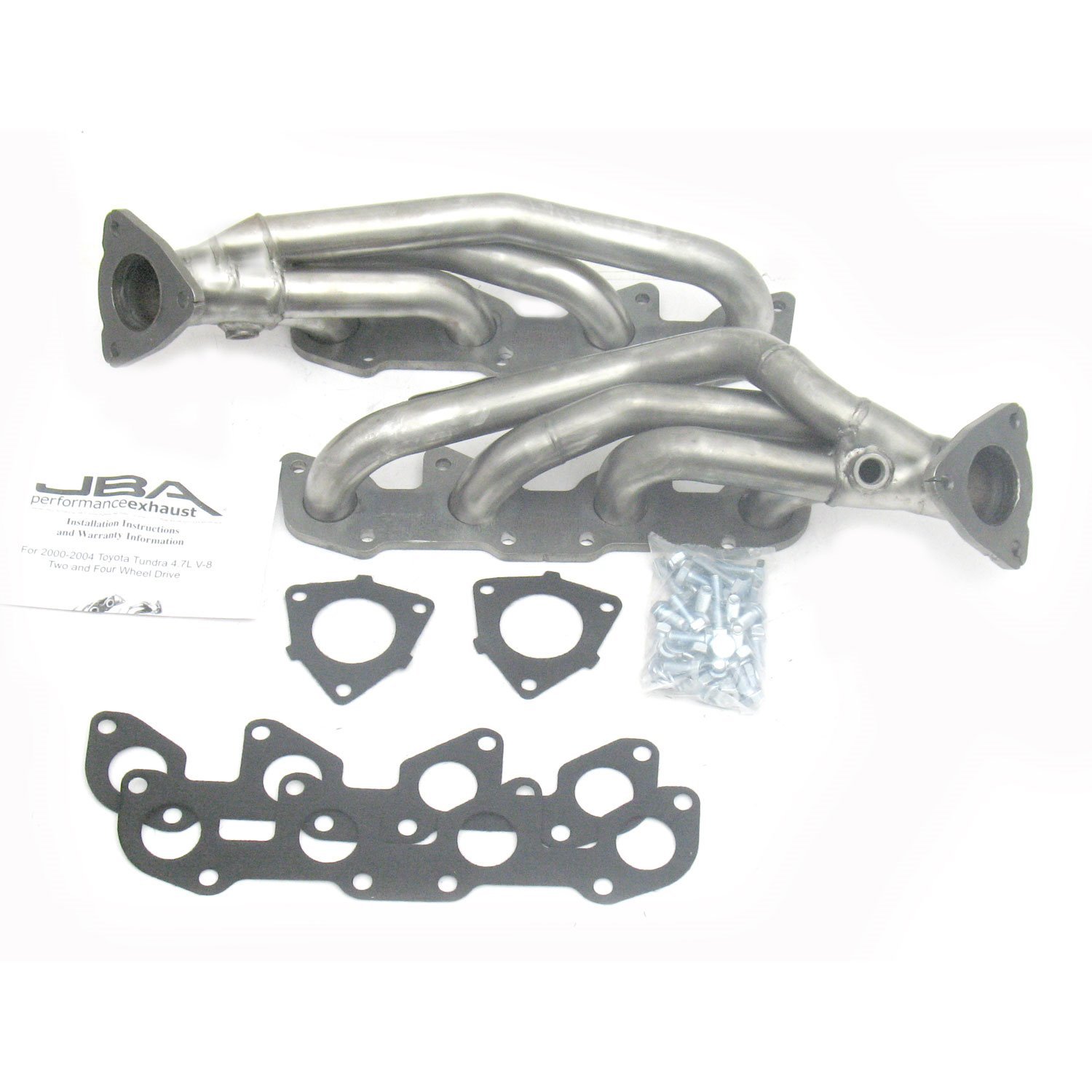 2010S Shorty Headers for 2000-2004 Toyota Tundra, Sequoia 4.7L V8 Engine [2WD/4WD]