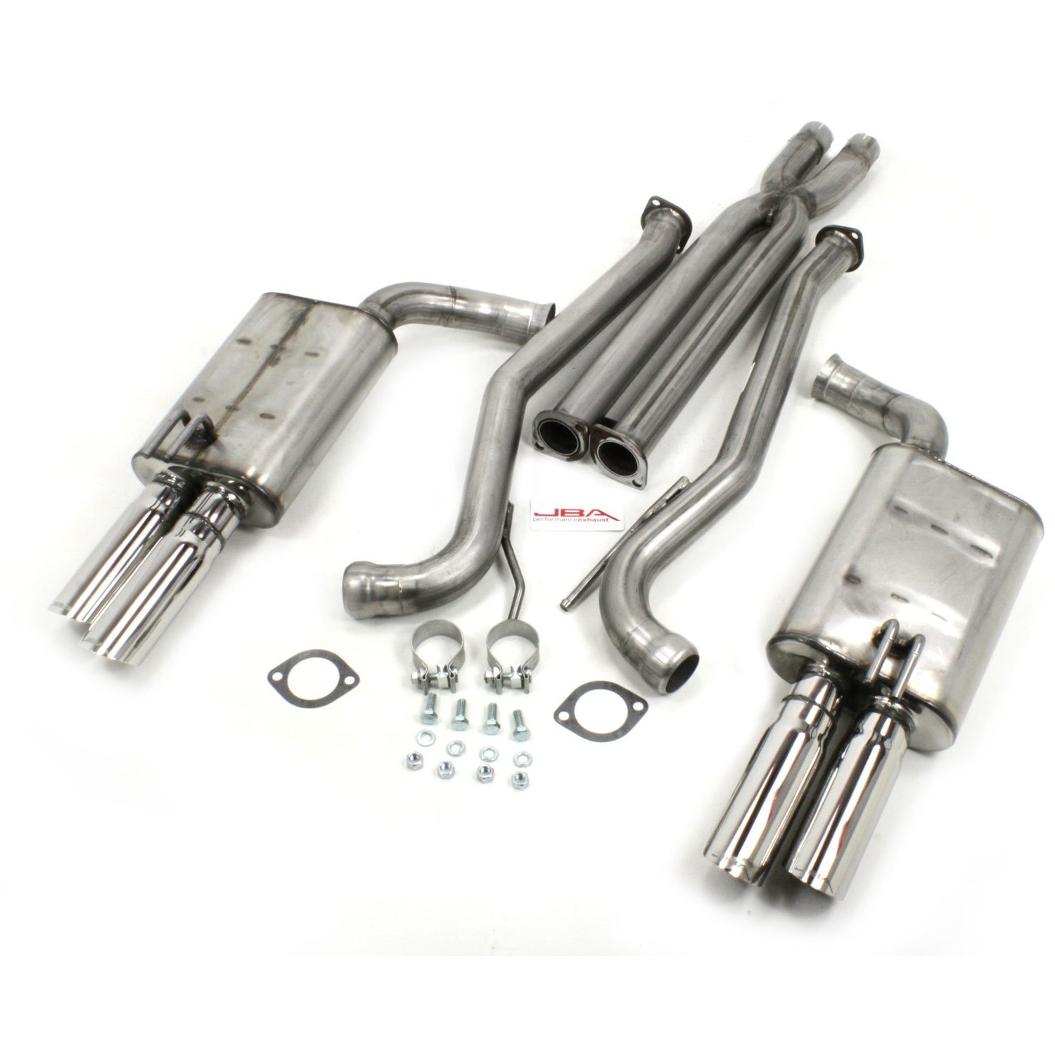 JBA Performance Exhaust 40-3118 2.5-3" Stainless Steel Exhaust System 2014 Chevy SS 3" Cat Back Exhaust